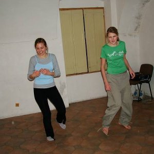17.4.2006  11:42 / Dominika s Vevou a ich tanečný workshop