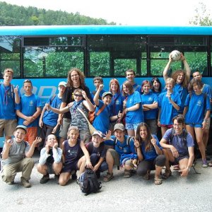 6.7.2009  13:26, autor: Ivana / Modré hory a modrý autobus - nemôže chýbať